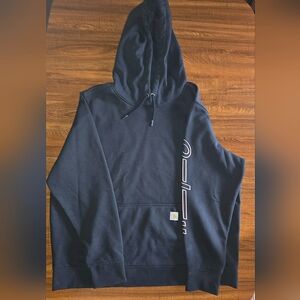 Carhartt Black Women's Rain Defender Sweatshirt Sz XL
